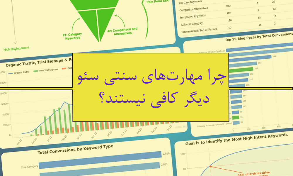 چرا مهارت‌های سنتی سئو دیگر کافی نیستند؟