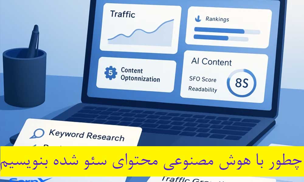 چطور با هوش مصنوعی محتوای سئو شده بنویسیم؟