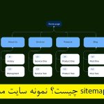 sitemap چیست؟ نمونه سایت مپ