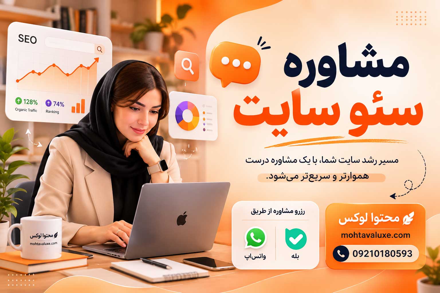 مشاوره سئو سایت تخصصی برای استارتاپ ها در تهران